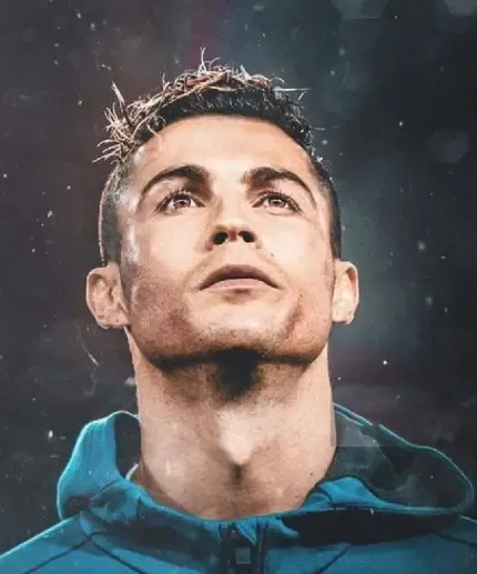  عکس رونالدو با جام