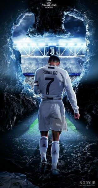  عکس رونالدو با شیر