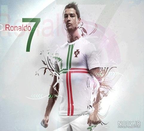  عکس رونالدو با شیر