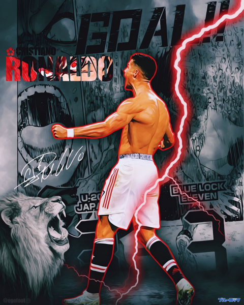  عکس رونالدو با شیر