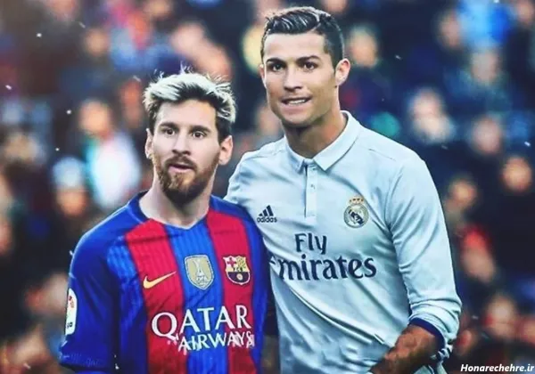  عکس رونالدو و مسی جدید