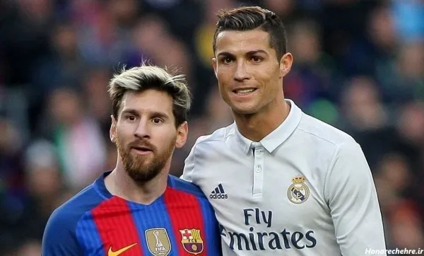  عکس رونالدو و مسی جدید