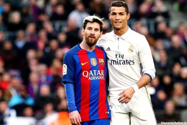  عکس رونالدو و مسی جدید