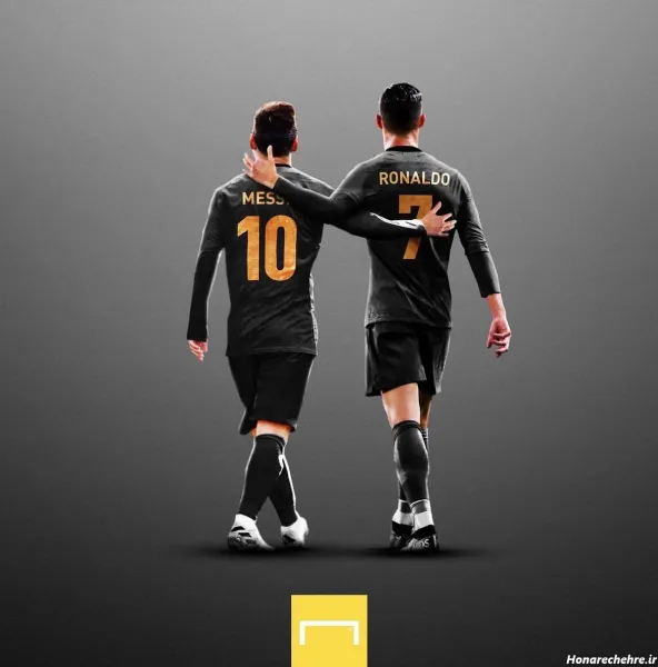 عکس رونالدو و مسی جدید