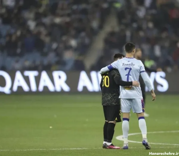  عکس رونالدو و مسی جدید