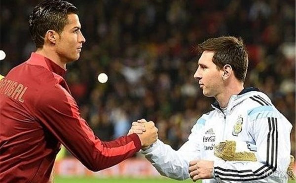  عکس رونالدو و مسی خنده دار