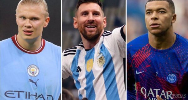  عکس رونالدو مسی نیمار صلاح