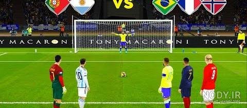  عکس رونالدو مسی نیمار صلاح