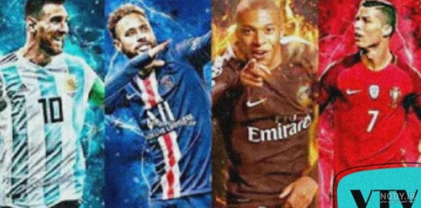  عکس رونالدو مسی نیمار صلاح