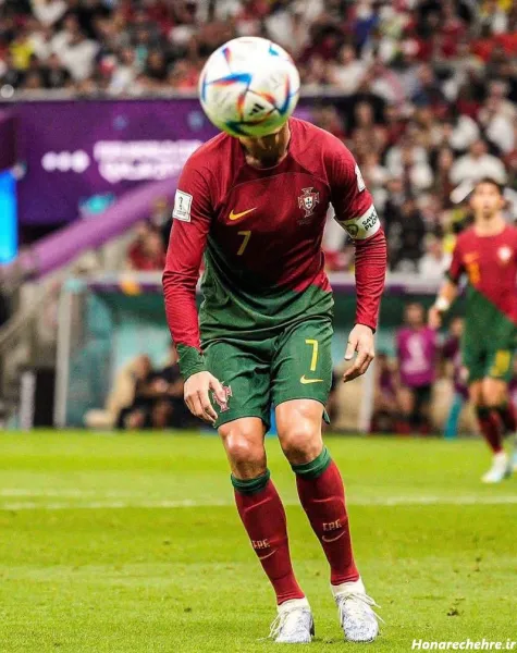  30 عکس رونالدو با جام جهانی