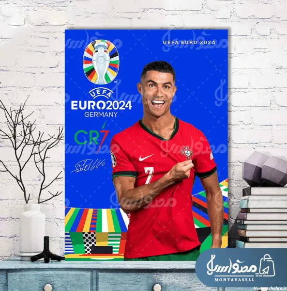  10 عکس رونالدو با جام یورو