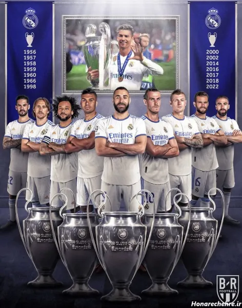  عکس رونالدو تو رئال مادرید