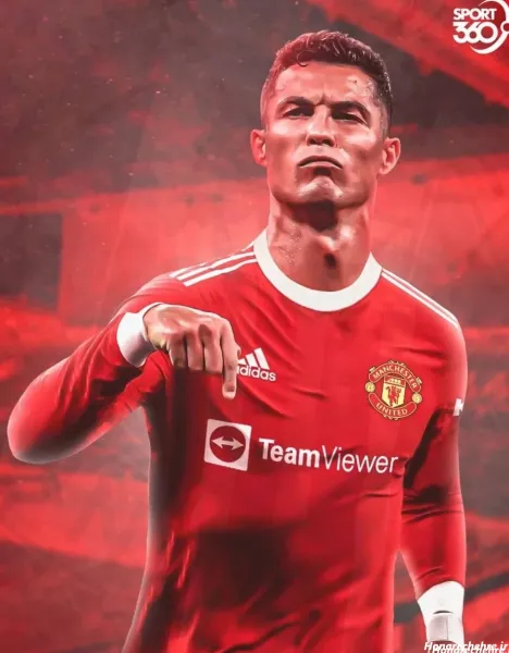  40 عکس رونالدو تو منچستر یونایتد