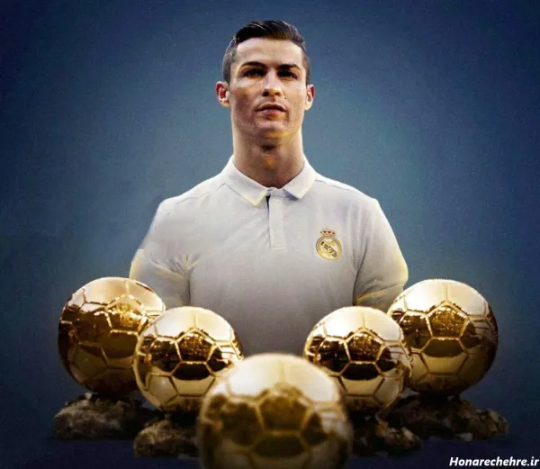  25 عکس توپ طلای مسی و رونالدو