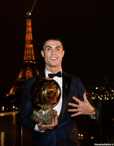  25 عکس توپ طلای مسی و رونالدو