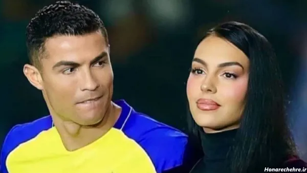  عکس لباس رونالدو و زنش در تخت خواب