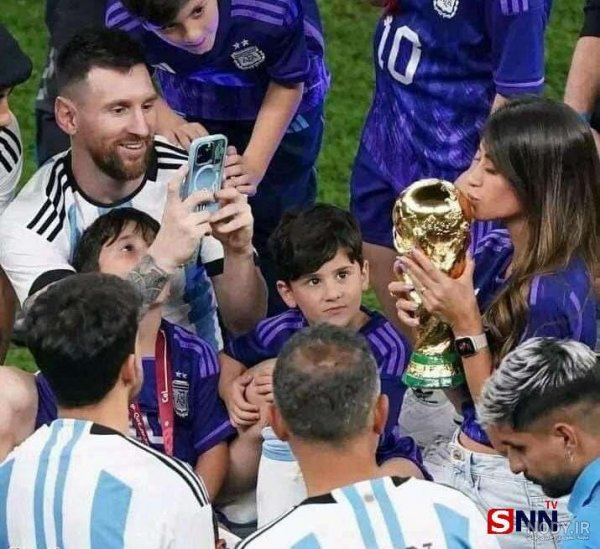 20 عکس مسی با همسرش