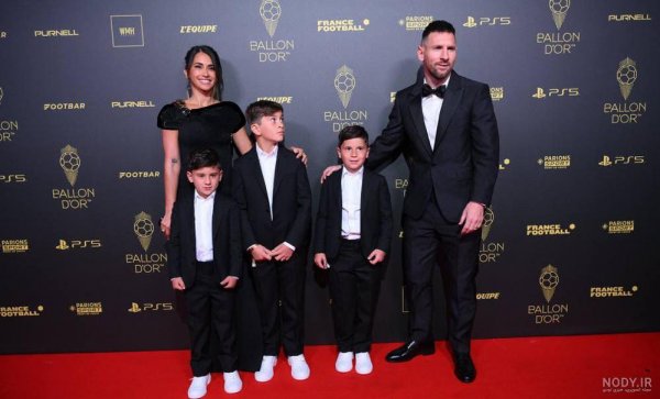  20 عکس مسی با همسرش