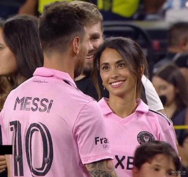  20 عکس مسی با همسرش
