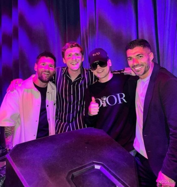  20 عکس مسی با همسرش