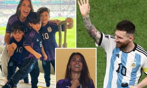  20 عکس مسی با همسرش