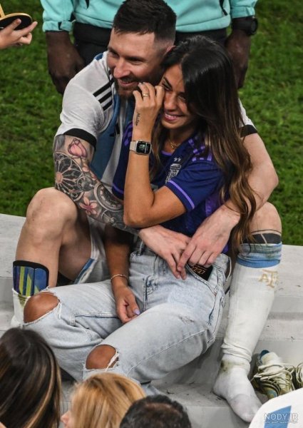  20 عکس مسی با همسرش