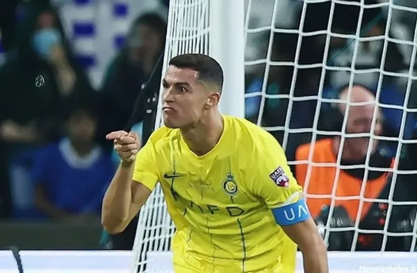  عکس خوشحالی رونالدو در النصر