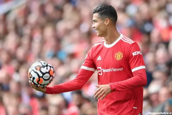  عکس خوشحالی رونالدو در منچستر یونایتد