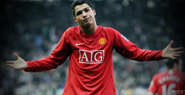  عکس رونالدو در منچستر یونایتد برای پروفایل