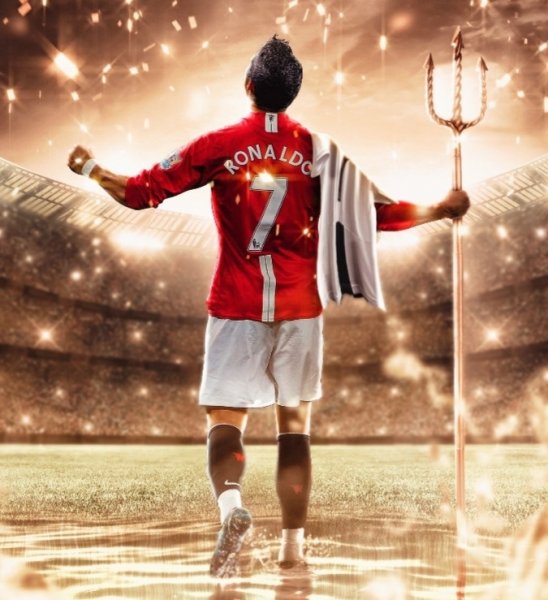  عکس رونالدو در منچستر یونایتد خفن