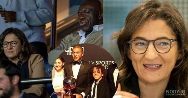  عکس امباپه و همسرش و فرزندش