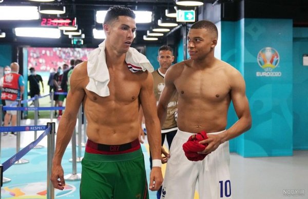  عکس امباپه و همسرش و فرزندش