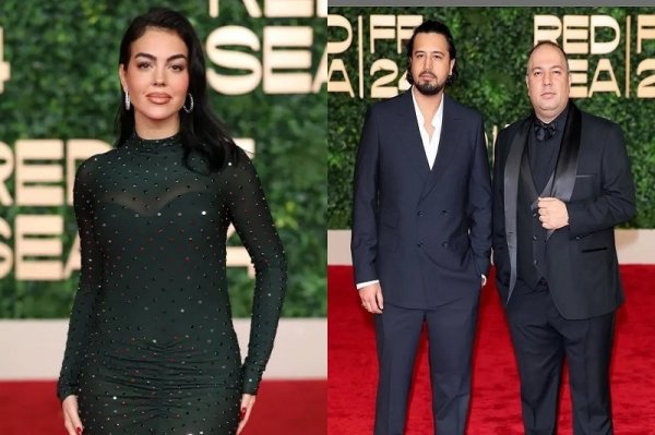 عکس علی اوجی با جورجینا