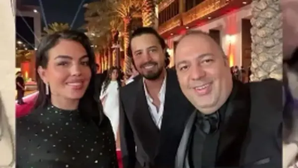  عکس علی اوجی با جورجینا