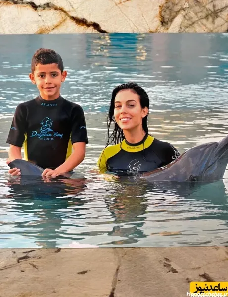  عکس جورجینا با مسی