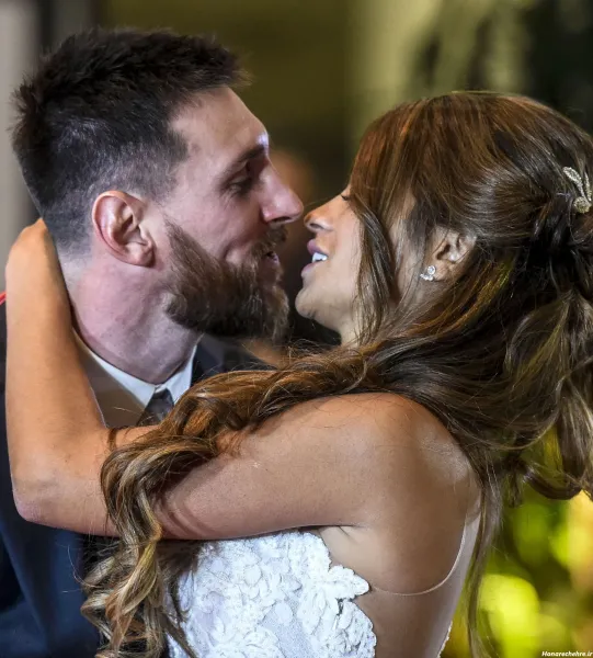  عکس جورجینا با مسی