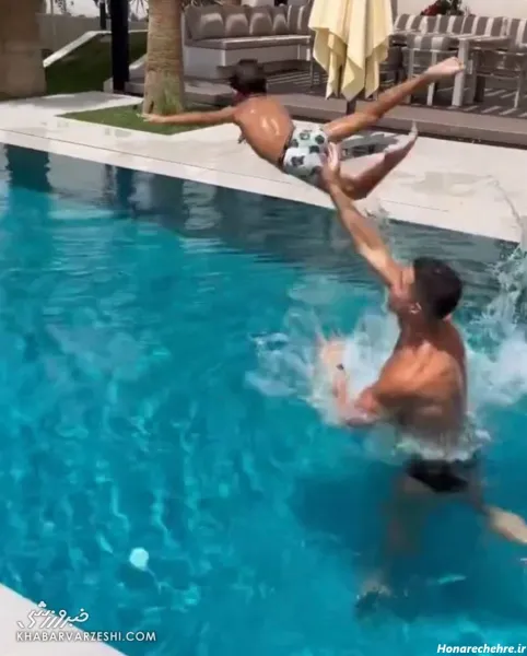  عکس جورجینا با مسی