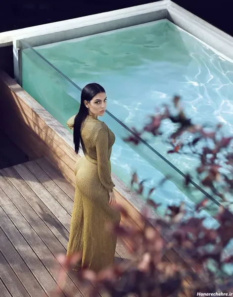  عکس جورجینا با مسی