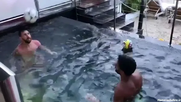  عکس جورجینا با مسی