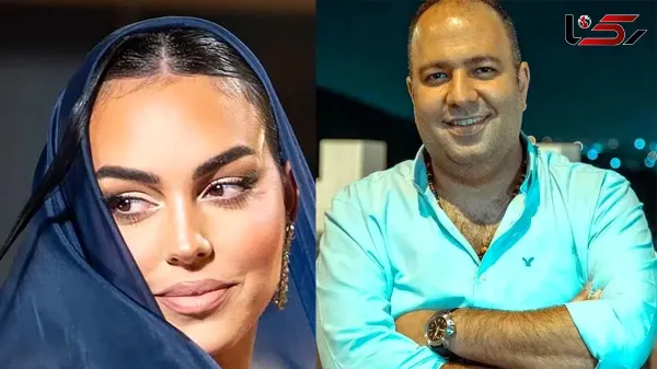  عکس جورجینا با بازیگران ایرانی