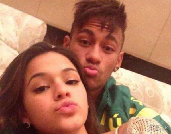  عکس عروسی نیمار و همسرش