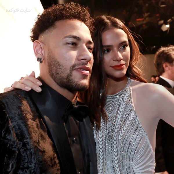  عکس عروسی نیمار و همسرش