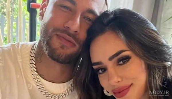  عکس نیمار و همسر جدیدش