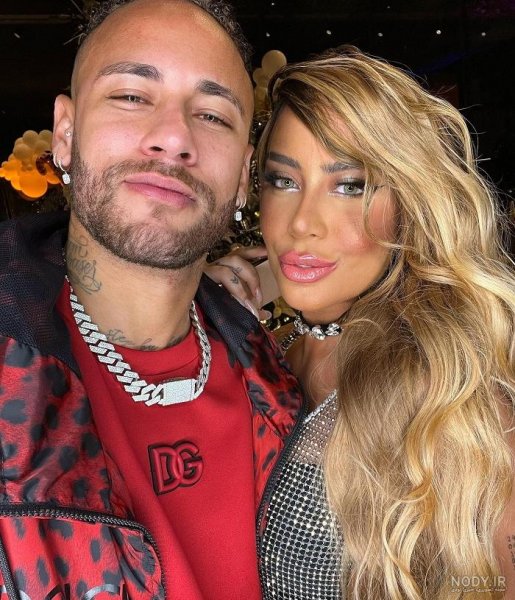  عکس نیمار و همسر جدیدش