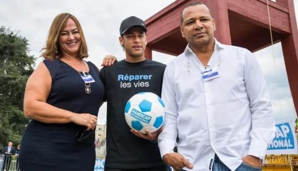  عکس نیمار و همسر جدیدش