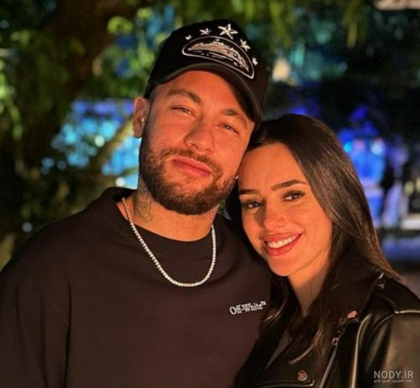  عکس نیمار و همسر جدیدش