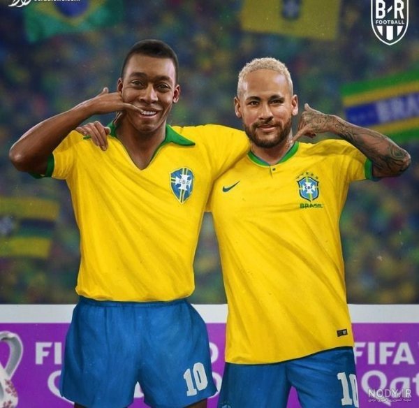  24 عکس نیمار در برزیل