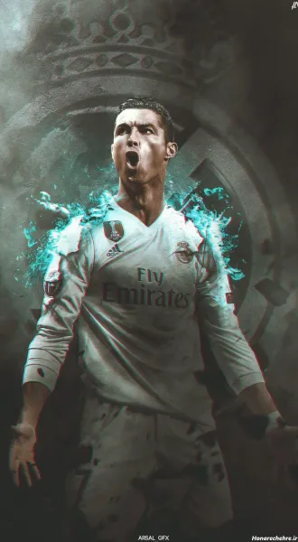  عکس رونالدو در رئال مادرید ۲۰۱۸