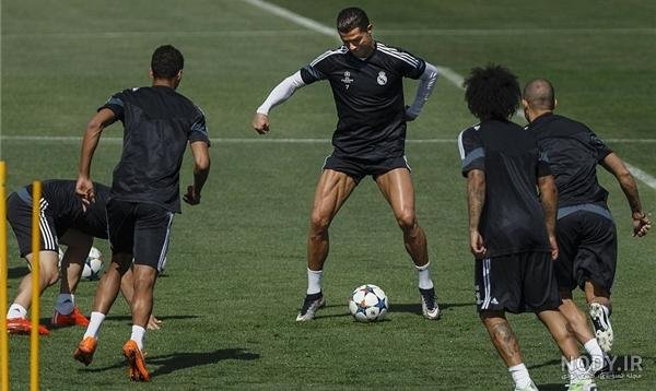  عکس پای رونالدو