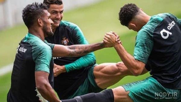  عکس پای رونالدو